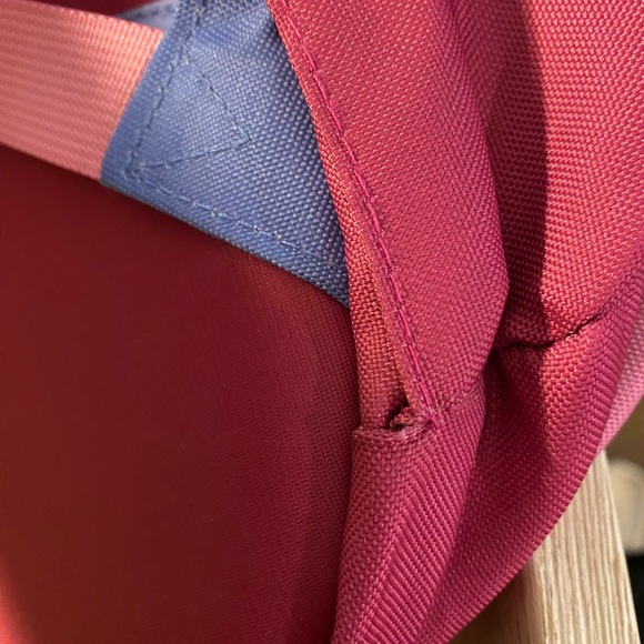 NWT Simply Southern Pink Purple & White School Backpack Book Bag - Picture 13 of 13